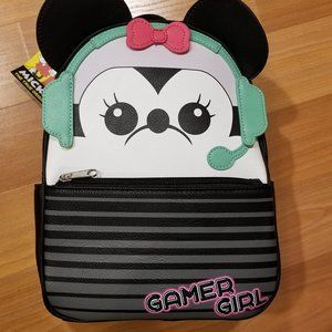 Disney Minnie Mouse Gamer Girl Mini Backpack